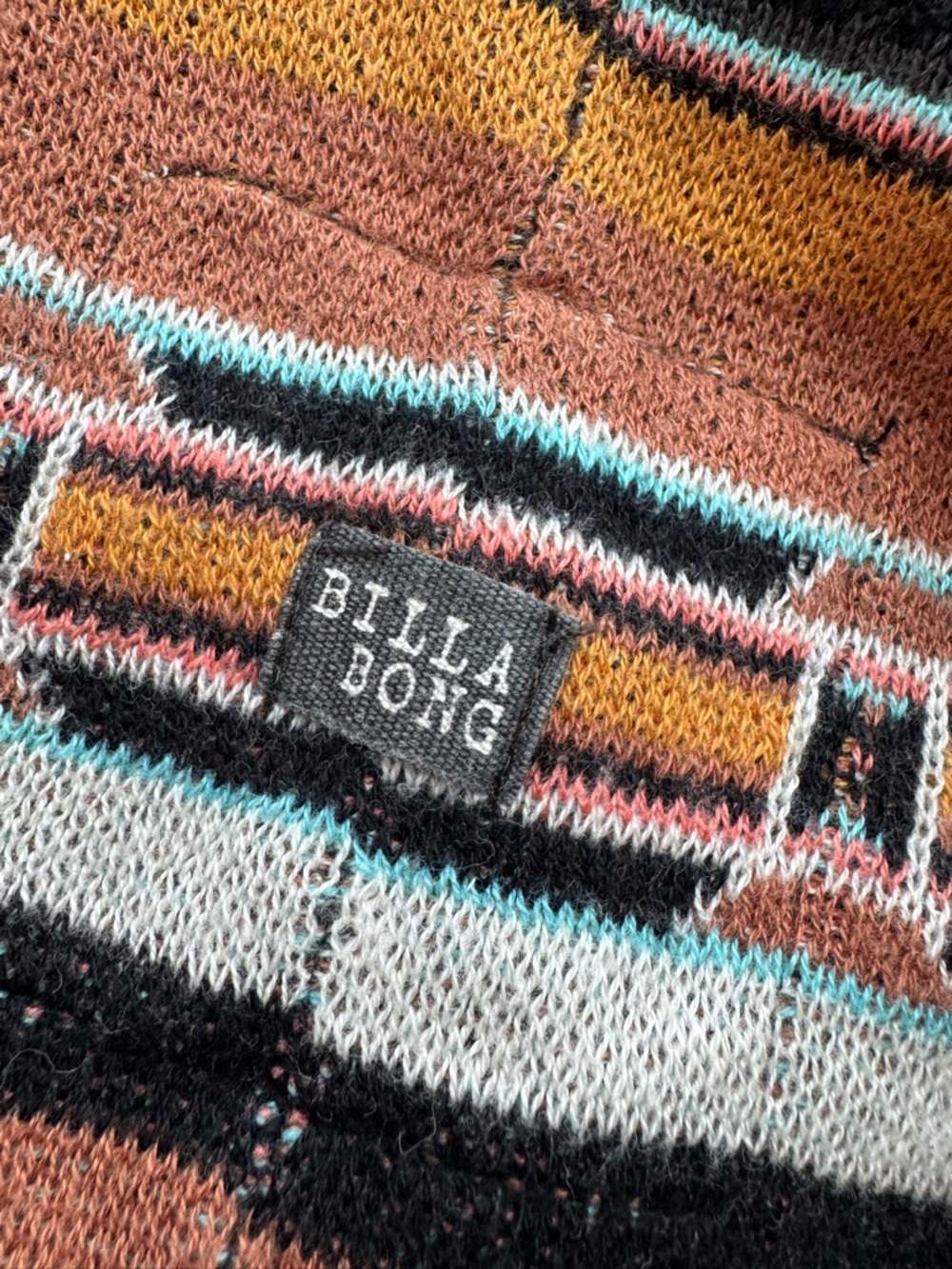 Billabong Dreamchaser Aztec Southwest Cardigan Fringe Open
Front Boho Festival S - Picture 4 of 6